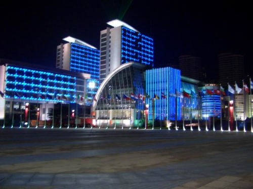 Athletes Village at the Qingdao International Regatta 2007 © Australian Sailing Team http://www.australiansailingteam.com.au